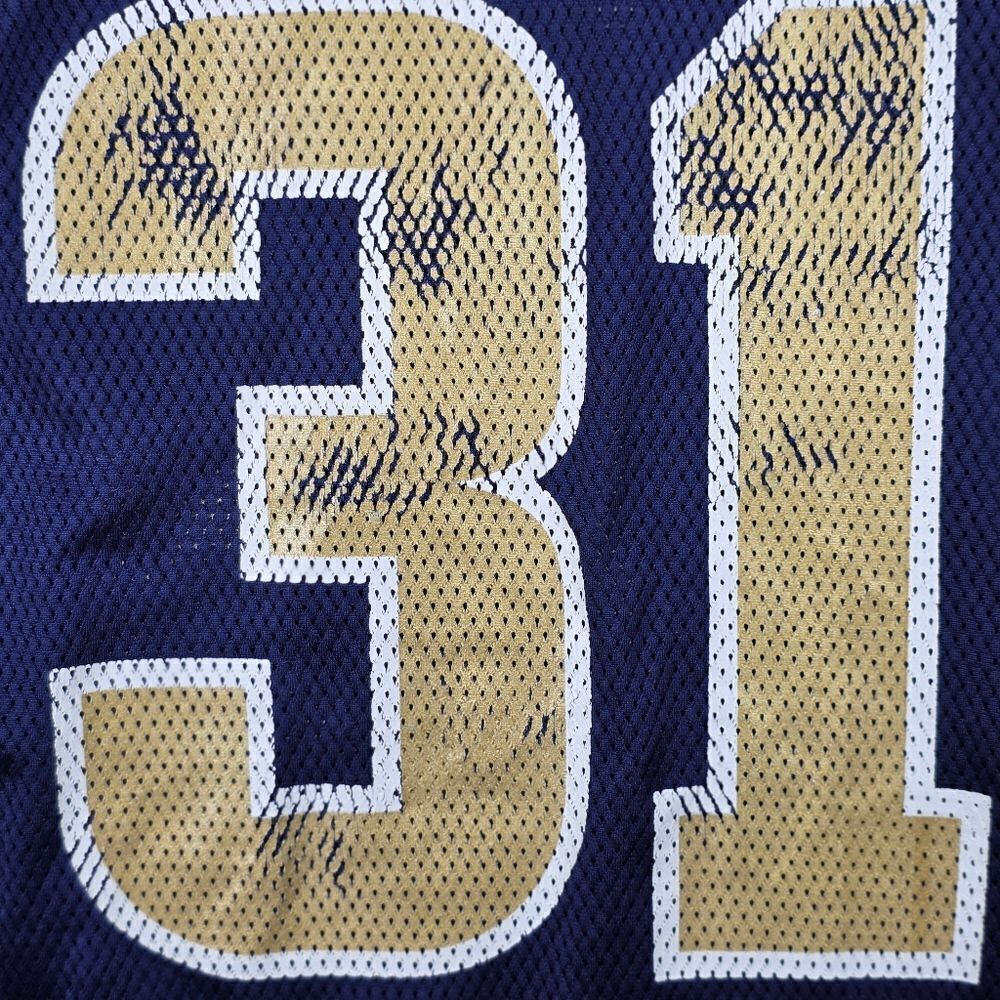 Reebok Rams Navy and Gold Jersey #31 Archuleta Mens Sz XL - Picture 4 of 17